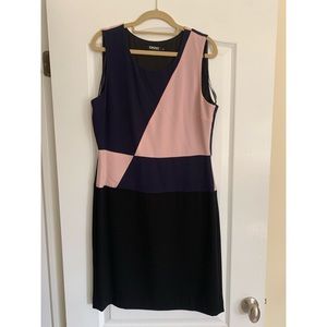 DKNY Color Block Dress